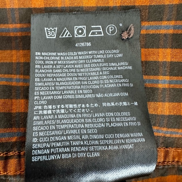 Men’s Small Modern Fit Volcom Casual Button Down Shirt - Picture 7 of 7